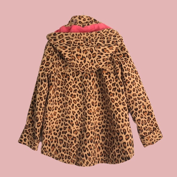 GapKids Leopard Print Jacket - size 12 - Picture 2 of 11
